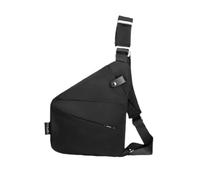 Borsa da viaggio antifurto, tasche multiple, borsa da viaggio, borsa a tracolla antifurto per uomini e donne, zaino a tracolla, borsa personale per ciclismo, escursionismo, Nero , 31*20*23*1.5cm