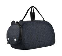 Borsa da viaggio astratta scozzese di colore scuro con scomparto per scarpe leggero da viaggio durante la notte Weekender Tote per viaggi, nuoto, danza, balletto bolsos deportivos para mujer