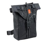 Borsa da viaggio, borsa da coscia per moto da 24 cm, bo.rsa da moto impermeabile da 2 litri per uomo e donna, gamba regolabile con strisce riflettenti, da esterno per campeggio, escursio