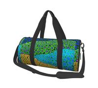 Borsa da viaggio, Borsa da palestra Borsa da viaggio Borsa da notte Borsa sportiva da weekend per nuoto yoga,L'arte del corallo molle Zoantidi