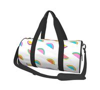 Borsa da viaggio, Borsa da palestra Borsa da viaggio Borsa da notte Borsa sportiva da weekend per nuoto yoga,Anguria colorata divertente