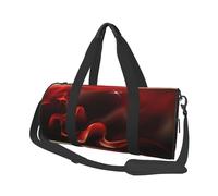 Borsa da viaggio, Borsa da palestra Borsa da viaggio Borsa da notte Borsa sportiva da weekend per nuoto yoga,Fiamma Rossa Stampata