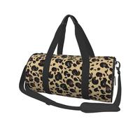 Borsa da viaggio, Borsa da palestra Borsa da viaggio Borsa da notte Borsa sportiva da weekend per nuoto yoga,Leopardo dell'acquerello