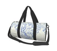 Borsa da viaggio, Borsa da palestra Borsa da viaggio Borsa da notte Borsa sportiva da weekend per nuoto yoga,Disegni di biologia nel cuore
