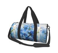 Borsa da viaggio, Borsa da palestra Borsa da viaggio Borsa da notte Borsa sportiva da weekend per nuoto yoga,Fiori dell'acquerello Non ti scordar di me