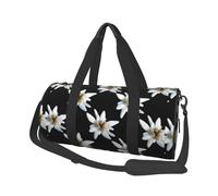 Borsa da viaggio, Borsa da palestra Borsa da viaggio Borsa da notte Borsa sportiva da weekend per nuoto yoga,Leontopodium Edelweiss