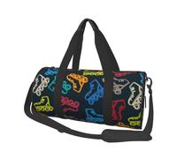 Borsa da viaggio, Borsa da palestra Borsa da viaggio Borsa da notte Borsa sportiva da weekend per nuoto yoga,Pattini colorati luminosi
