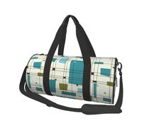 Borsa da viaggio, Borsa da palestra Borsa da viaggio Borsa da notte Borsa sportiva da weekend per nuoto yoga,Prendi la verticale verde acqua