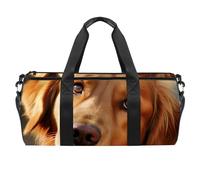 Borsa da viaggio,borsa da palestra da uomo,borsa da palestra da donna,cane golden retriever,borsa sportiva