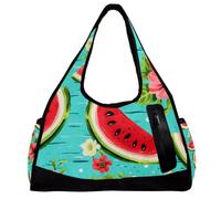 Borsa da viaggio,borsa da palestra da uomo,borsa da palestra da donna,Margherita Anguria Verde,borsa sportiva