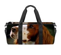 Borsa da viaggio,borsa da palestra da uomo,borsa da palestra da donna,Simpatico cane cavalier king charles spaniel,borsa sportiva