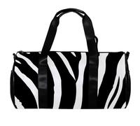 Borsa da viaggio,borsa da palestra da uomo,borsa da palestra da donna,Strisce zebrate,borsa sportiva