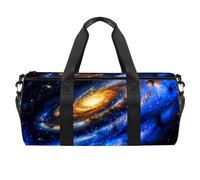 Borsa da viaggio,borsa da palestra da uomo,borsa da palestra da donna,vortice dello spazio della natura cosmica,borsa sportiva