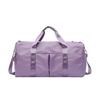 Borsa da viaggio borsa da viaggio all'aperto borse da palestra per allenamento fitness yoga borsa sportiva con scomparto per scarpe (colore: verde) piccolo regalo, Viola