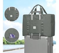 Borsa da viaggio, borsa da weekend da donna con tracolla regolabile, borsa da ospedale per la maternità, borsa da palestra unisex con tasca per vestiti bagnati, borsa da viaggio da uomo di grande capa