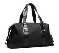borsa da viaggio Borse da viaggio da uomo Borse da viaggio da uomo di grande capacità Oxford Travel Duffle Fashion Men Borsa pieghevole(Black Big)