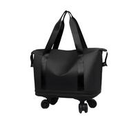 Borsa da viaggio - Borsone da viaggio, valigia girevole a 360°, struttura leggera, grande capacità, design a compartimento impermeabile, bagaglio da viaggio di alta qualità per vacanze di lavoro