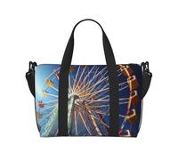 Borsa da viaggio classica per auto, impermeabile, grande borsa da viaggio con tracolla regolabile, multi-scomparto per palestra, viaggi, attività all'aperto, Giro di divertimento, Taglia unica