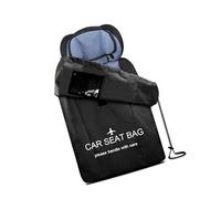 Borsa da viaggio compatta design pieghevole adatta a varie marche seggiolini per neonati 300D Oxford tessuto zaino borsa portatile