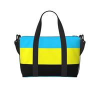 Borsa da viaggio con bandiera del Sultanato Burongan, stampata, borsa per il trasporto, bagaglio a mano, borsa sportiva, borsa per il weekend, borsa per la notte, nero, taglia unica, Nero , taglia