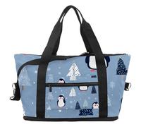 Borsa da viaggio con elefante girasole luna, borsa da viaggio espandibile per la notte, borse da ospedale per palestra sportiva impermeabile, Multicolore 18, taglia unica, Borsone da viaggio