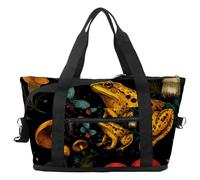 Borsa da viaggio con elefante girasole luna, borsa da viaggio espandibile per la notte, borse da ospedale per palestra sportiva impermeabile, Multicolore 11, taglia unica, Borsone da viaggio