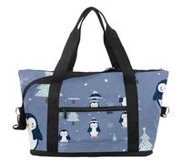 Borsa da viaggio con elefante girasole luna, borsa da viaggio espandibile per la notte, borse da ospedale per palestra sportiva impermeabile, Multicolore 20, taglia unica, Borsone da viaggio