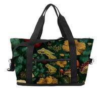 Borsa da viaggio con elefante girasole luna, borsa da viaggio espandibile per la notte, borse da ospedale per palestra sportiva impermeabile, Multicolore 8., taglia unica, Borsone da viaggio