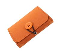 Borsa da viaggio con olio per la pelle - Borsa in feltro per la conservazione di olio per la pelle, per interni ed esterni, organizer portatile per campeggio, pendolari, marrone, vedi descrizione,