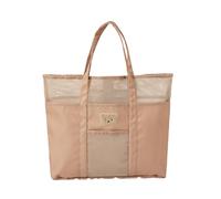 Borsa da viaggio con orsetto dei cartoni animati, custodia da viaggio, leggera e multifunzionale, borsa organizer portatile per esterni multi scomparto borsa per pannolini
