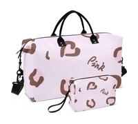 Borsa da viaggio con stampa leopardata pesca borsa da palestra sport borsa da toilette escursionismo impermeabile