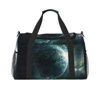 Borsa da viaggio con stampa pianeta universo, borsa da viaggio per le compagnie aeree, borse da fine settimana per donne, borsa di totalizzatore sportiva