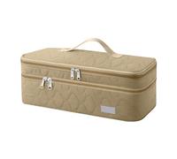 Borsa da viaggio | Custodia organizer per asciugacapelli e ferro arricciacapelli, resistente al calore, per viaggi, vacanze per fidanzate, figlie, mogli e amici