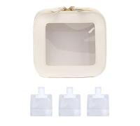 Borsa Da Viaggio Da 1 Pezzo, Borse Di Ricarica Per Campioni Da 3 Pezzi, Mini Oggetti Essenziali Da Viaggio, Mini Borsa Da Toilette Da Viaggio, Borsa Per Cosmetici Tascabile
