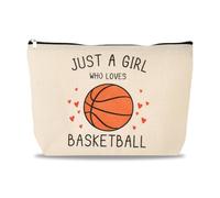 Borsa da viaggio da basket per donne, da golf, pallavolo, per figlia, compleanno, laurea, regali per amici, Solo una ragazza che ama il basket