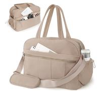 Borsa da viaggio da donna, 24 l, impermeabile, Khaki2., Borsa sportiva, da viaggio, palestra, clinica, borsa per ospedale, nascita