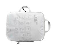 Borsa da viaggio da donna, borsa da toilette portatile con manico, grande capacità per articoli da doccia, cura della pelle e da viaggio, organizer in poliestere per vacanze, campeggio e