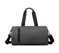 Borsa da viaggio da donna, palestra Duffle Pouch, Water-Resistant Wet Pocket Ampia capacità Storage with Shoulder Strap for Travelling Training, 15,35 x 8,66 x 8,66 pollici, Verde militare, Se référer