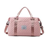 Borsa da viaggio da palestra, impermeabile, borsa da viaggio sportiva, grande capacità durante la notte, con scomparto per scarpe, borsa bagnata separata, borsa multiuso per yoga, nuoto, escursionismo