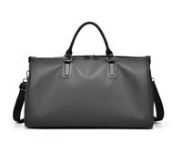 Borsa da Viaggio da Uomo Business Trip Travelling Handbag Lightweight Storage Bag per L'uso Quotidiano(Grey)