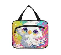 Borsa da viaggio da viaggio con uccellino colorato carino appeso con gancio, borsa cosmetica multifunzionale di design per accessori per le donne zaino in spalla bolsas para maquillaje L