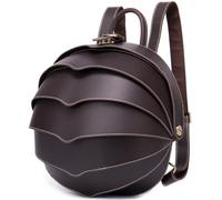 Borsa da viaggio da viaggio da viaggio con zaino in pelle di cavallo pazzo per (D)