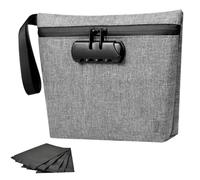 Borsa da viaggio densa a prova di strappo, con 3 codici numerici per oggetti e rudimenti