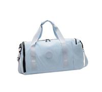 Borsa da viaggio di grande capacità con scomparto separato per scarpe e tasche asciutte per sport all'aria aperta, fitness, viaggi, palestra all'aperto con scomparto per scarpe, Blu, Bellezza di massa