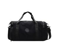 Borsa da viaggio di grande capacità con scomparto separato per scarpe e tasche asciutte per sport all'aria aperta, fitness, viaggi, palestra all'aperto con scomparto per scarpe, Nero , Bellezza di