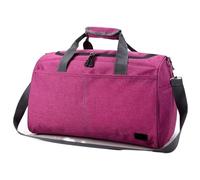 Borsa da viaggio donna in tessuto Oxford impermeabile for uomo Borsone per Weekend, Notte e Outdoor(Rose red Big size)