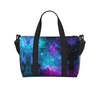 Borsa da viaggio Duffle Bag Weekender Bag Carry On Tote Bag Sport Gym Bag per Donne Uomini Cool Star River Print