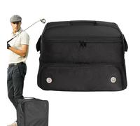 Borsa da viaggio e organizer per bagagliaio da golf, 2 strati, 2 scomparti per scarpe, impermeabile, con scomparto ventilato, per uomini, papà, papà