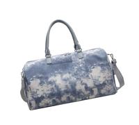 Borsa da viaggio ergonomica con scomparto per scarpe, per articoli da toeletta, vestiti, accessori, maternità, ospedale, Blu, Bellezza di massa