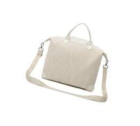 Borsa da viaggio ergonomica di grande capacità, resistente all'acqua, borsa a tracolla per palestra, sport e attività all'aperto, borse da viaggio leggere e adatte al volo, Beige, Bellezza di massa